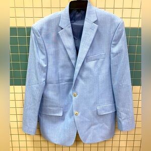 Michael Kors Light Blue Men's Blazer